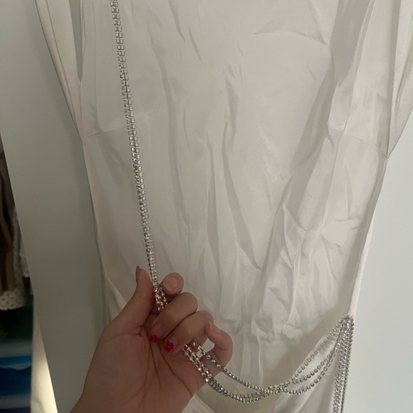 The Bar Dress | The Pierre Gown In Blanc - Picture 8 of 8